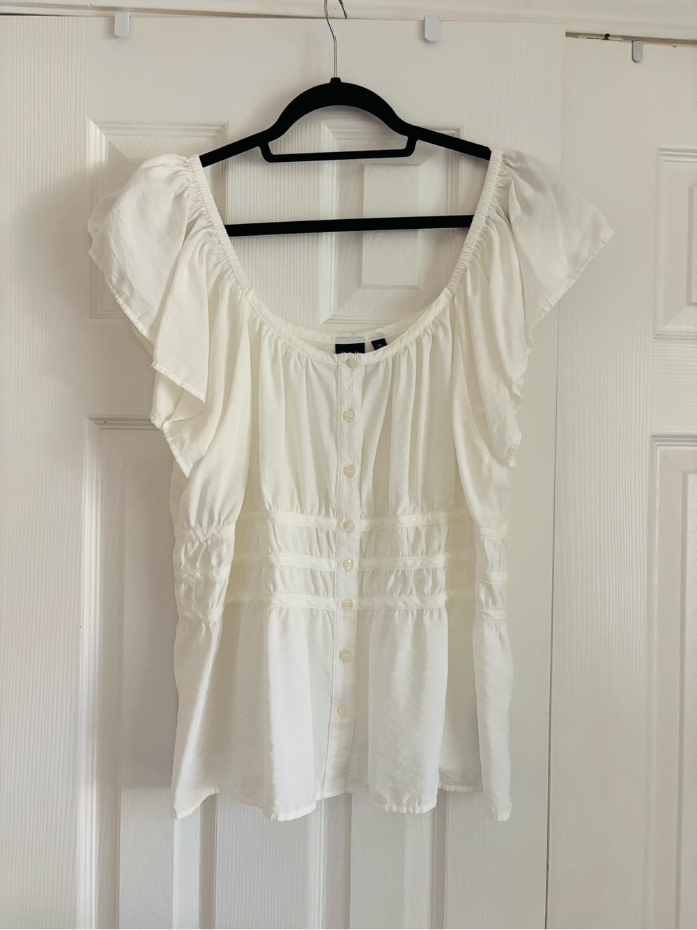 Gap White Blouse